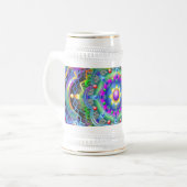 Chope À Bière Couleurs de l'univers mandala (Devant gauche)