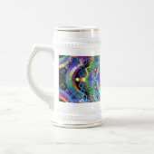 Chope À Bière Couleurs de l'univers mandala (Gauche)