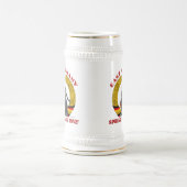 Chope À Bière Coupure de ressort de l'Allemagne de l'Est 1952 (Centre)