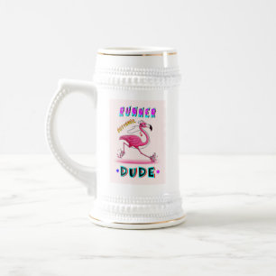 Chope À Bière Coureur rythmique