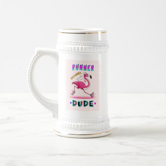 Chope À Bière Coureur rythmique (Gauche)