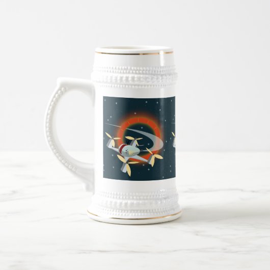 Chope À Bière Course de drones (Gauche)