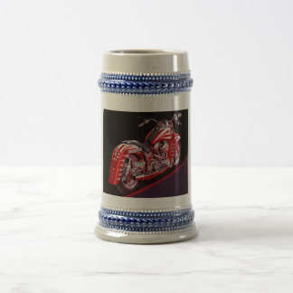 Chope À Bière Coutume Stein de conception de Motorcyle