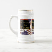 CHOPE À BIÈRE COWBOTS POUR TRUMP (Gauche)