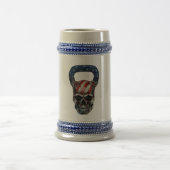 Chope À Bière Crâne Stein de Kettlebell (Centre)