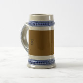 Chope À Bière Créez Votre Propre Brun (Devant gauche)