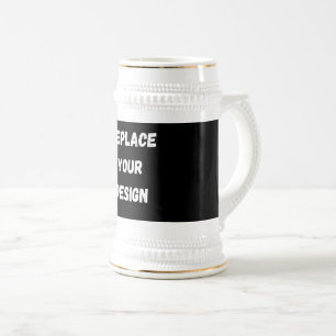 Chope À Bière Créez votre propre conception personnalisée en noi