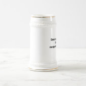 Chope À Bière Créez votre Stein fait sur commande (Centre)