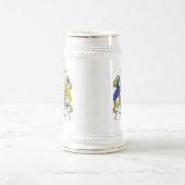 Chope À Bière Crête de famille de terriers (Centre)