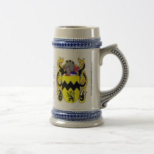Chope À Bière Crête Stein de famille de Morris