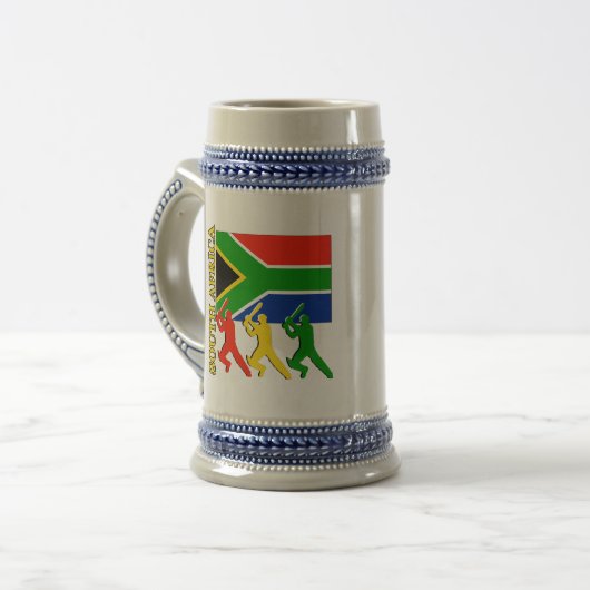Chope À Bière Cricket Afrique du Sud (Devant gauche)