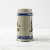 Chope À Bière Crocodile de Noël (Centre)