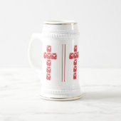 Chope À Bière Croix des coeurs (Devant gauche)
