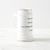 Chope À Bière Cruche de Mead (Devant gauche)