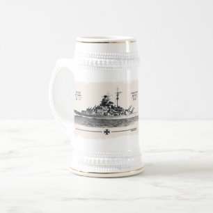 Chope à bière cuirassé Tirpitz