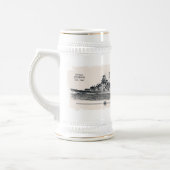 Chope à bière cuirassé Tirpitz (Gauche)
