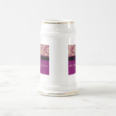 Chope À Bière Damier Pourpre (Centre)