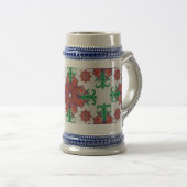 Chope À Bière Dancing Galaxy Cosmic Drinkware Pattern (Devant droit)