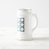 Chope À Bière Dans Dieu nous faisons confiance (Devant droit)