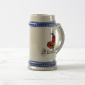 Chope À Bière Danseur de flamenco (Devant droit)