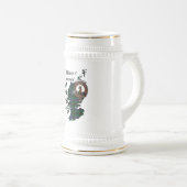 Chope À Bière Davidson Clan Badge Stein (Devant droit)