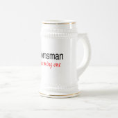 Chope À Bière De charme (Groomsman) (Devant droit)