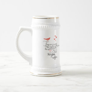 Chope À Bière De temps en temps dans une vie ordinaire.