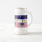 CHOPE À BIÈRE DÉMARREZ POUR TRUMP (Devant droit)