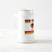 Chope À Bière Der Vater Nummer 1 papa #1 dans la fête des pères (Devant gauche)