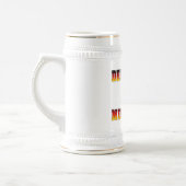 Chope À Bière Der Vater Nummer 1 papa #1 dans la fête des pères (Gauche)