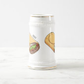 Chope À Bière dessin animé de Burrito (Centre)