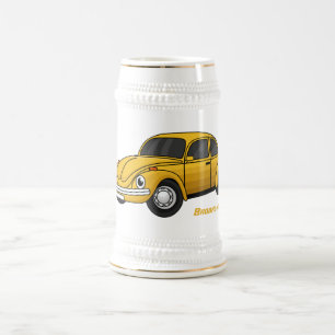 Chope À Bière Dessin animé de voiture classique
