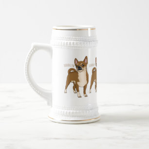 Chope À Bière Dessin de Chihuahua pour chien