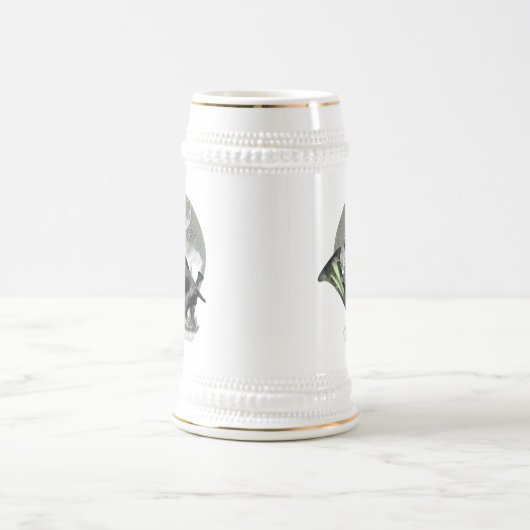 Chope À Bière Deutsch Drahthaar (Centre)