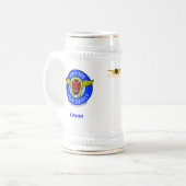 Chope À Bière Diables chanceux (Devant gauche)