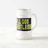 Chope À Bière Dieu de flipper (Devant droit)