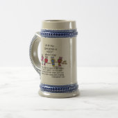 Chope À Bière Dieu donne une chouette (Devant gauche)