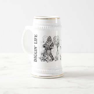 Chope À Bière "Diggin' Life" Joueurs Beer Stein