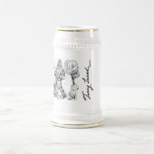 Chope À Bière "Diggin' Life" Joueurs Beer Stein (Centre)