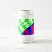 Chope À Bière Dimensions pliées par Kenneth Yoncich (Devant gauche)
