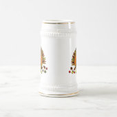 Chope À Bière Dinde d'action de la couleur complète (Centre)