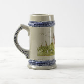 Chope À Bière Dinos tertiaires de Stein de dinosaure ? ? ! ! (Gauche)