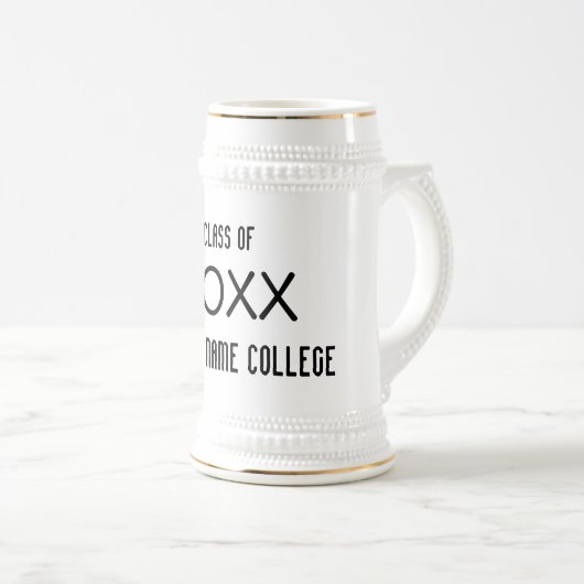 Chope À Bière Diplôme (Devant droit)