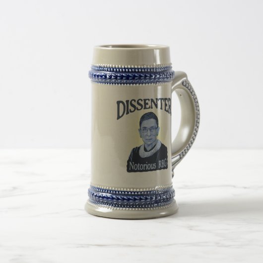 Chope À Bière Dissident notoire (Devant droit)