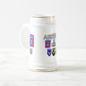 Chope À Bière Divisions aéroportées de l'Armée de terre passées  (Devant gauche)