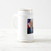 Chope À Bière Donald Trump Portrait du président de la Maison-Bl (Devant gauche)