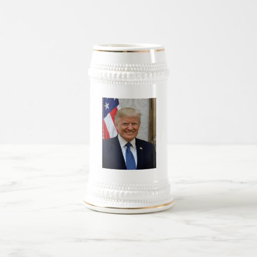 Chope À Bière Donald Trump Président officiel Portrait Élection (Centre)