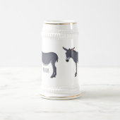Chope À Bière Donkey cartoon (Centre)