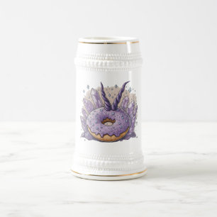 Chope À Bière Donut Unicorne Enchantée