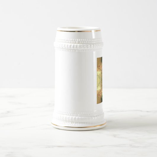 Chope À Bière Double orchidée (Centre)